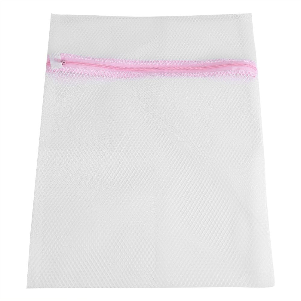 Mesh Laundry Bag For Washing Lingerie And Delicate Garments Women Wash Bag Washing Machine Bag Protect Blouse Hosiery Stocking Underwear Bra Etc With Premium Zipper (Coarse Mesh 30 * 40cm)