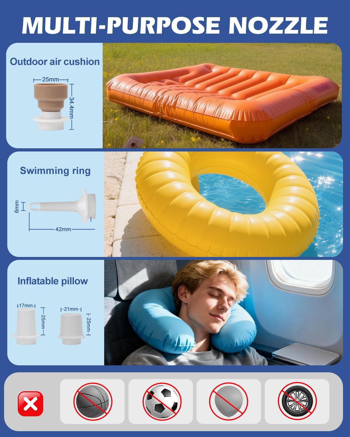 Vacuum Storage Bags, 10 Small Space Saver Bags with Hand Pump 80% Space Saver Vacuum Seal Bags Vacuum Seal Compression Bags for Clothes, Travel Luggage, Closet, Dorm, Moving