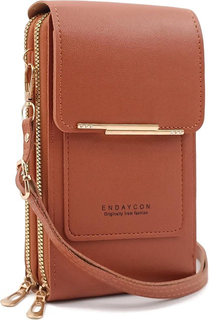 Small Cell Cross Body Purses for Women Mini Shoulder Handbags Zipper Crossbody Bags
