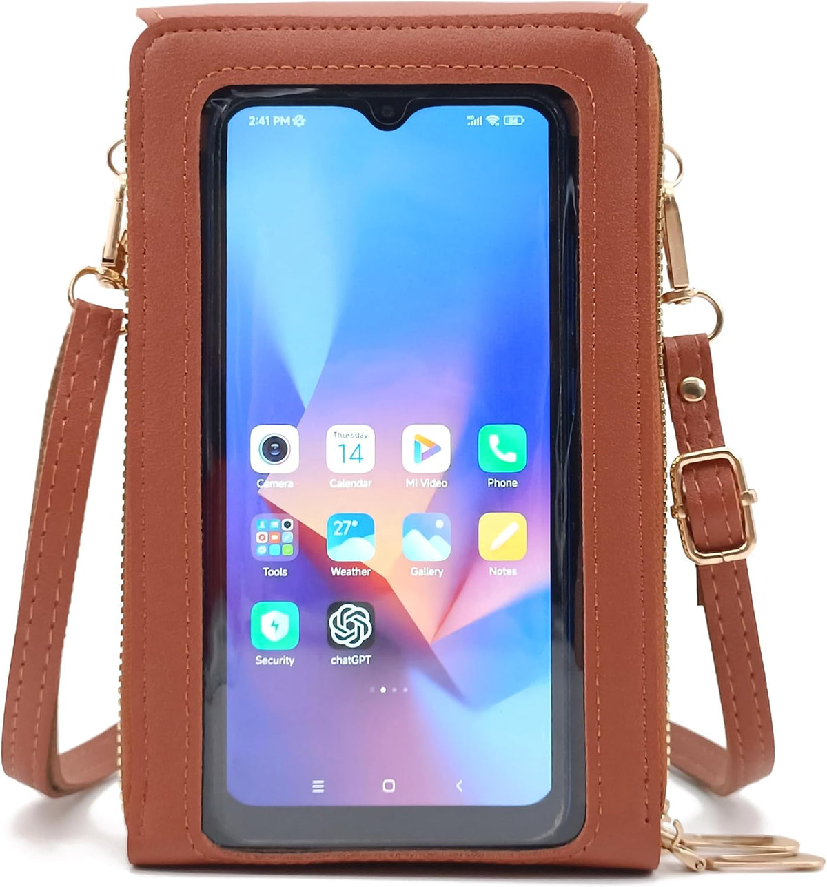 Small Cell Cross Body Purses for Women Mini Shoulder Handbags Zipper Crossbody Bags