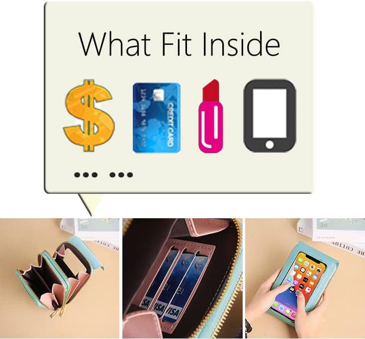 Small Cell Cross Body Purses for Women Mini Shoulder Handbags Zipper Crossbody Bags