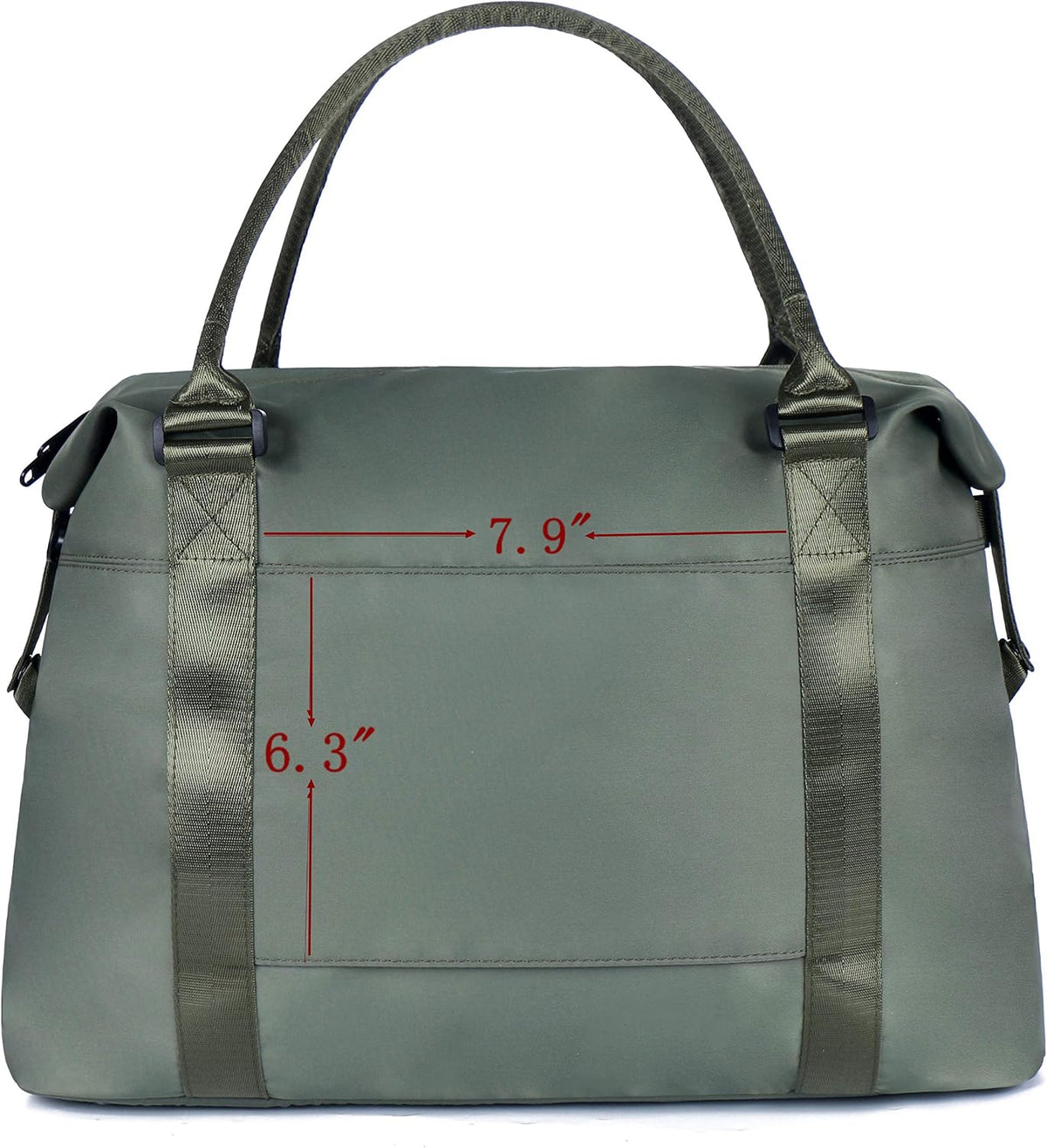 Unisex Large Travel Shoulder Weekender Overnight Bag Handbag Gym Tote Bag with Trolley Sleeve (Grey)