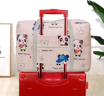 Travel Bag Carry on Duffel Bag Foldable Luggage Spirit Airlines Personal Item Bag Sports Gym Bags Weekender Overnight Bag Nylon Travel Duffel for Women (Green Apple)