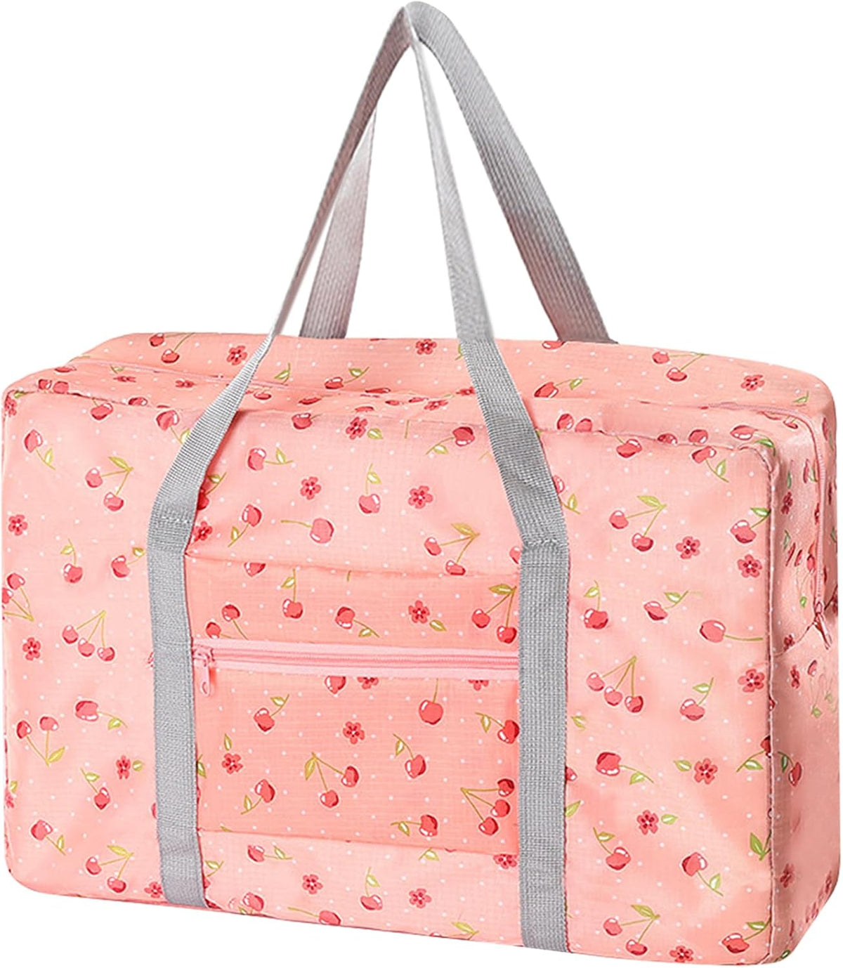 Travel Bag Carry on Duffel Bag Foldable Luggage Spirit Airlines Personal Item Bag Sports Gym Bags Weekender Overnight Bag Nylon Travel Duffel for Women (Green Apple)