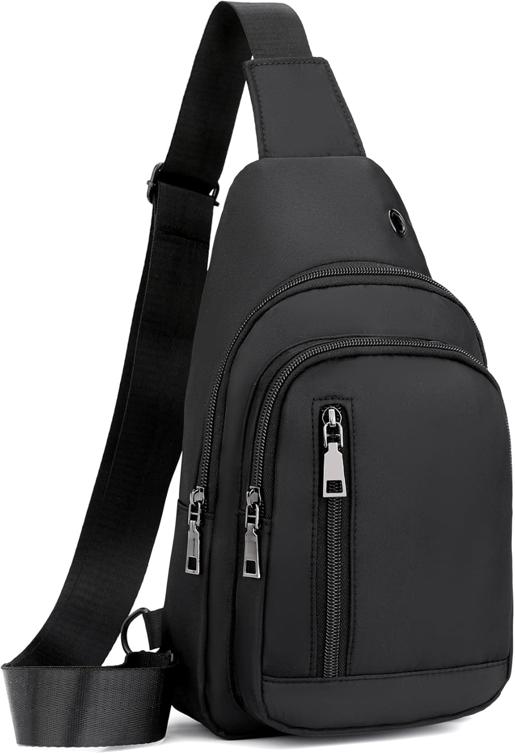 Sling Bag Crossbody Backpack for Men Women Small Chest Shoulder Bag for Travel Hiking Daypack Blue
