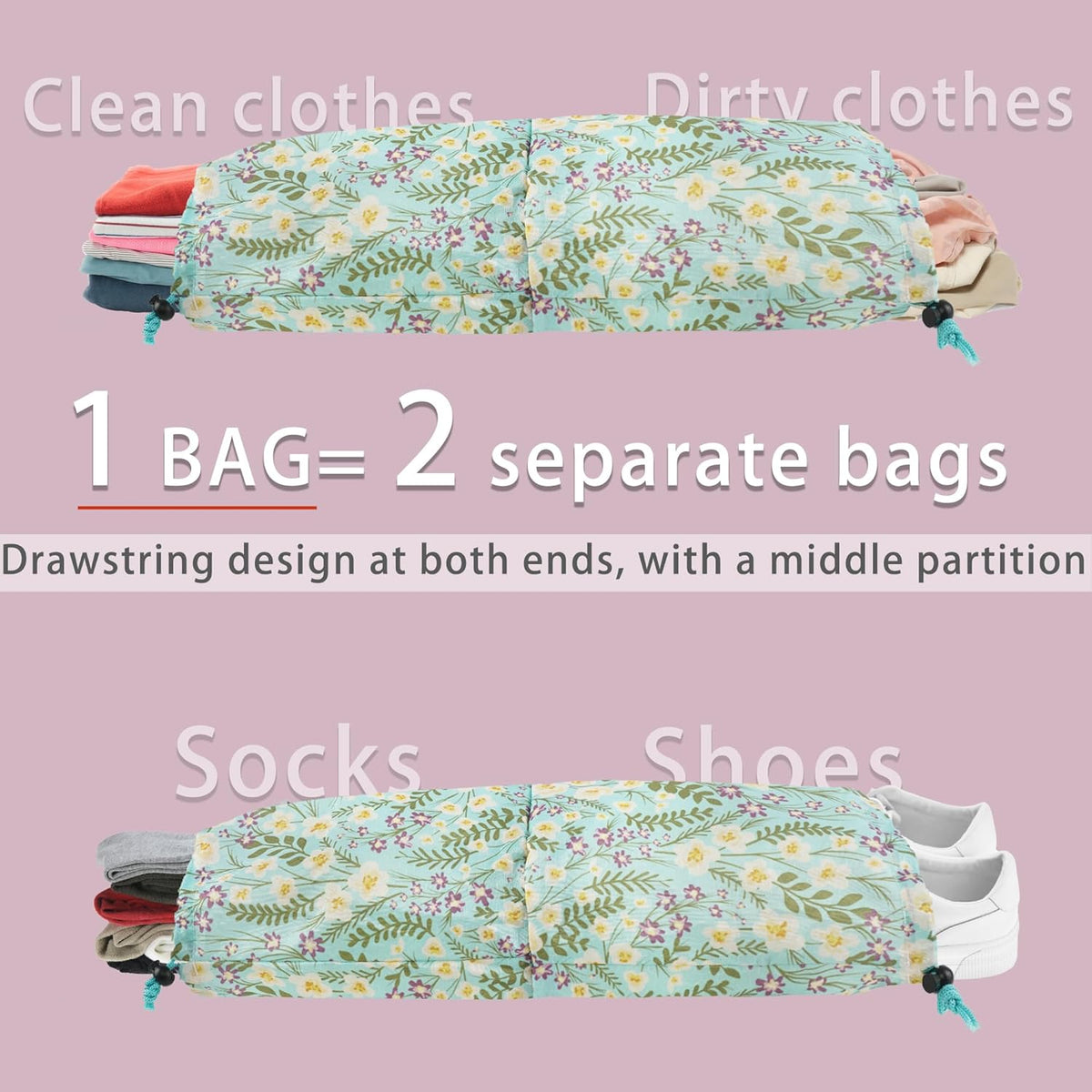 7 Pcs Compression Packing Cubes Travel for Suitcases, Luggage Organizer Washable Storage Bags Set for Backpack Travel- Packaging Cubes for Carry-Ons and Storage
