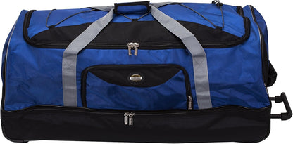 Drop Bottom 40" Rolling Duffel Bag, Navy
