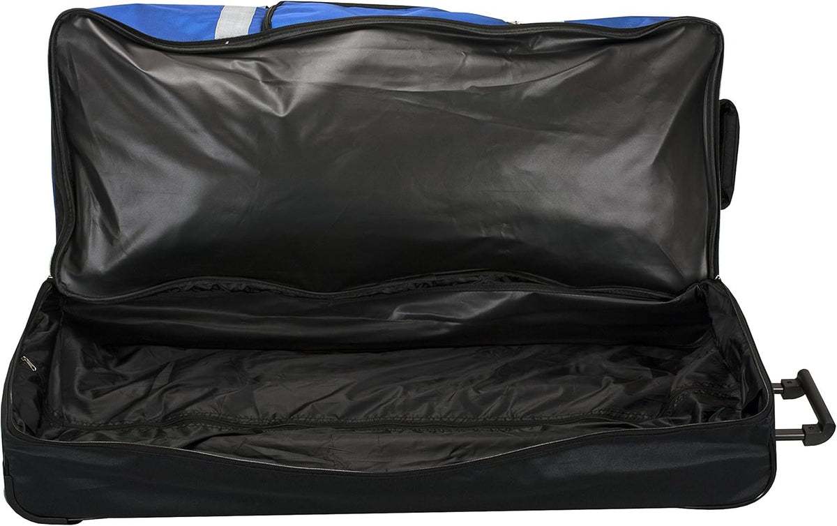 Drop Bottom 40" Rolling Duffel Bag, Navy