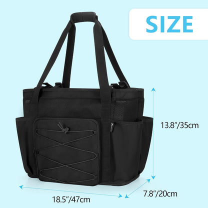 Beach Bag with Zipper Bottom, Large Beach Tote Bag for Men & Women | Wet/Dry Separation, Quick Dry Mesh, Spacious Storage for Towels, Swimsuits and Beach Essentials, Ideal for Pool and Travel