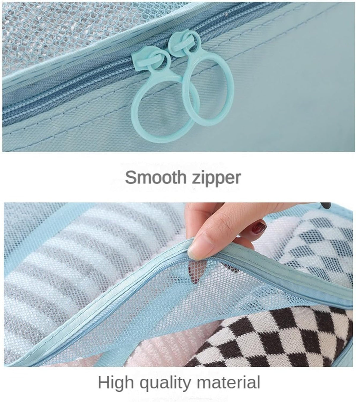 Packing Cubes for Travel 8 Set, Luggage Packing Organizers for Suitcases, Travel Accessories Large Toiletries Bag for Clothes Shoes Cosmetics,Travel Bags Organizer (Pink)