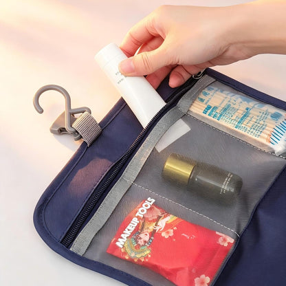Toiletry Bag for Women Hanging, Travel Toiletry Bag Detachable Design Dry Wet Separation, 3-Zone Design Perfect for Stays, Trips, Gym Showers and Outdoor Activities