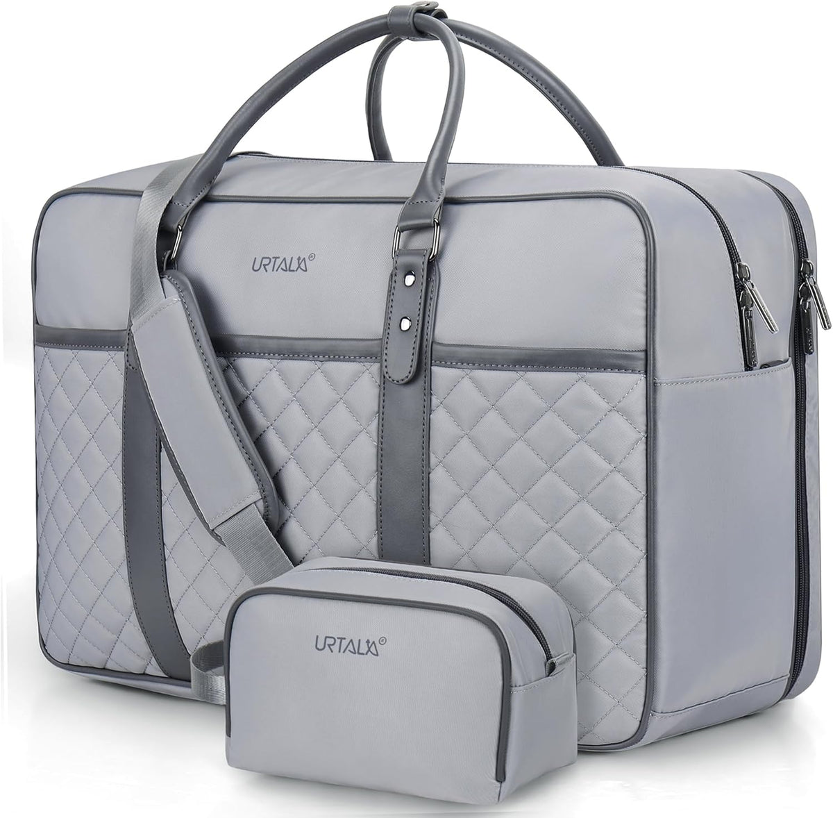 Travel Duffle Bag for Men, Weekender Bag for Women with Toiletry Bags, Carry On Overnight Bags with 17.3 inch Laptop Pouch