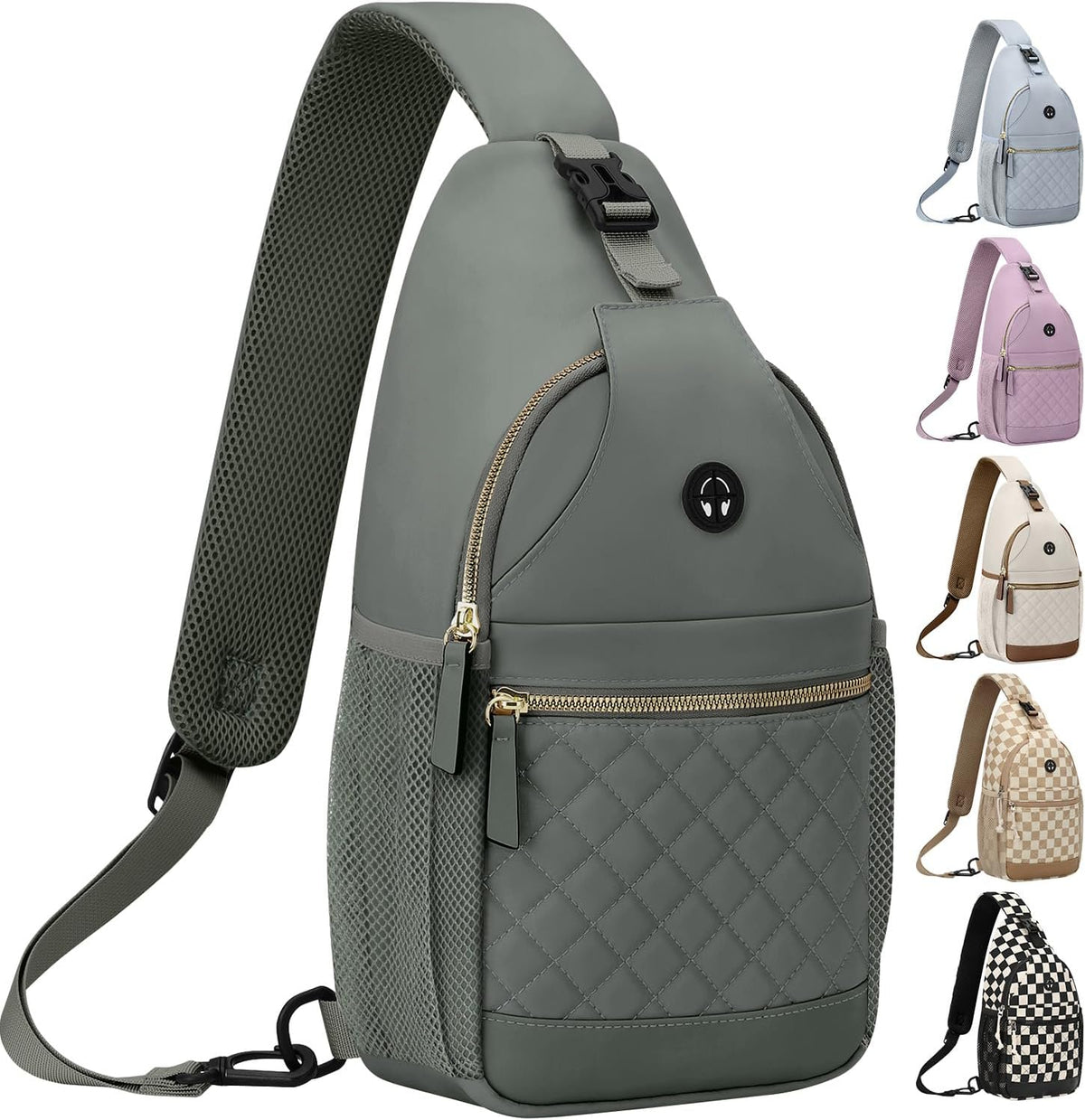 Small Crossbody Purses Bags for Women Men Travel, Chest Sling Bag Women Casual Cross Body Bag for Woman Sling Backpack