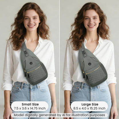 Small Crossbody Purses Bags for Women Men Travel, Chest Sling Bag Women Casual Cross Body Bag for Woman Sling Backpack