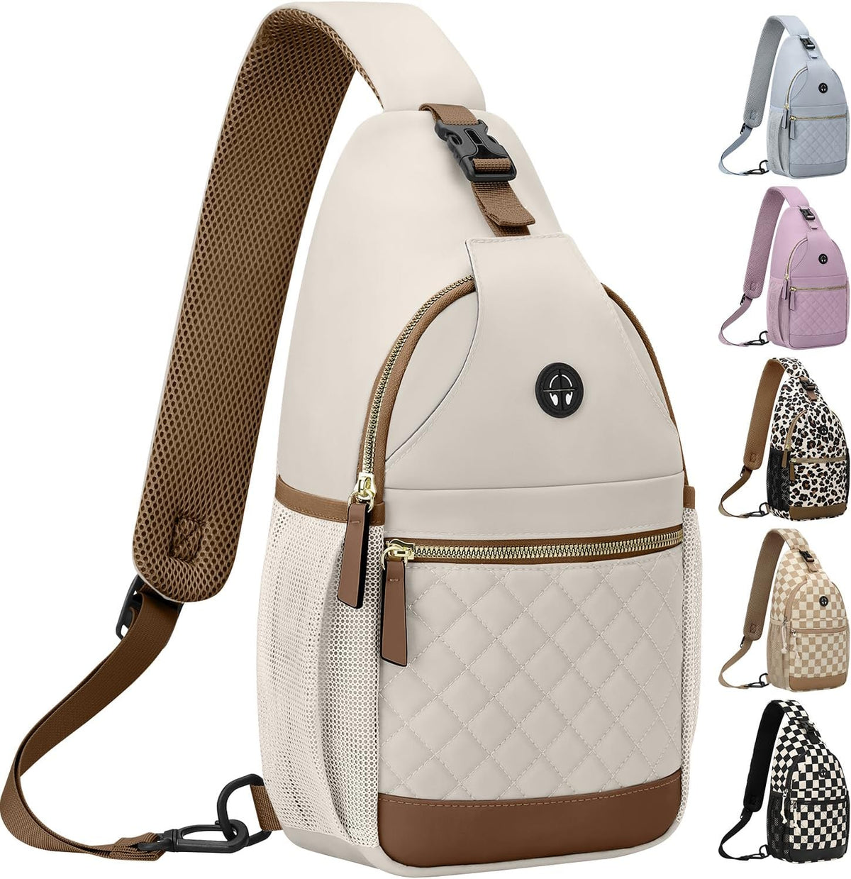 Small Crossbody Purses Bags for Women Men Travel, Chest Sling Bag Women Casual Cross Body Bag for Woman Sling Backpack