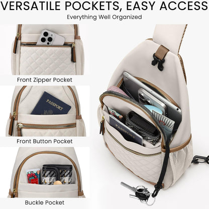 Small Crossbody Purses Bags for Women Men Travel, Chest Sling Bag Women Casual Cross Body Bag for Woman Sling Backpack