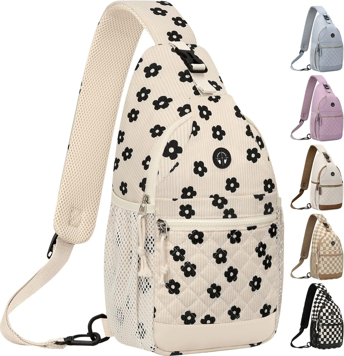 Small Crossbody Purses Bags for Women Men Travel, Chest Sling Bag Women Casual Cross Body Bag for Woman Sling Backpack
