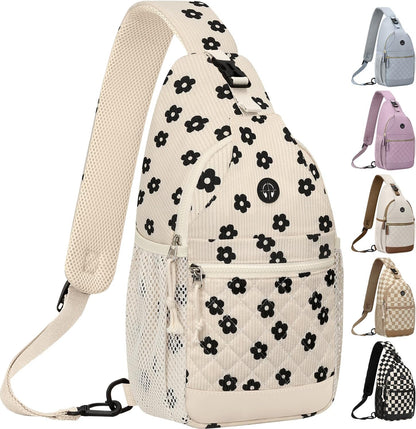 Small Crossbody Purses Bags for Women Men Travel, Chest Sling Bag Women Casual Cross Body Bag for Woman Sling Backpack