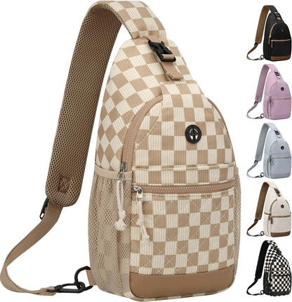 Small Crossbody Purses Bags for Women Men Travel, Chest Sling Bag Women Casual Cross Body Bag for Woman Sling Backpack