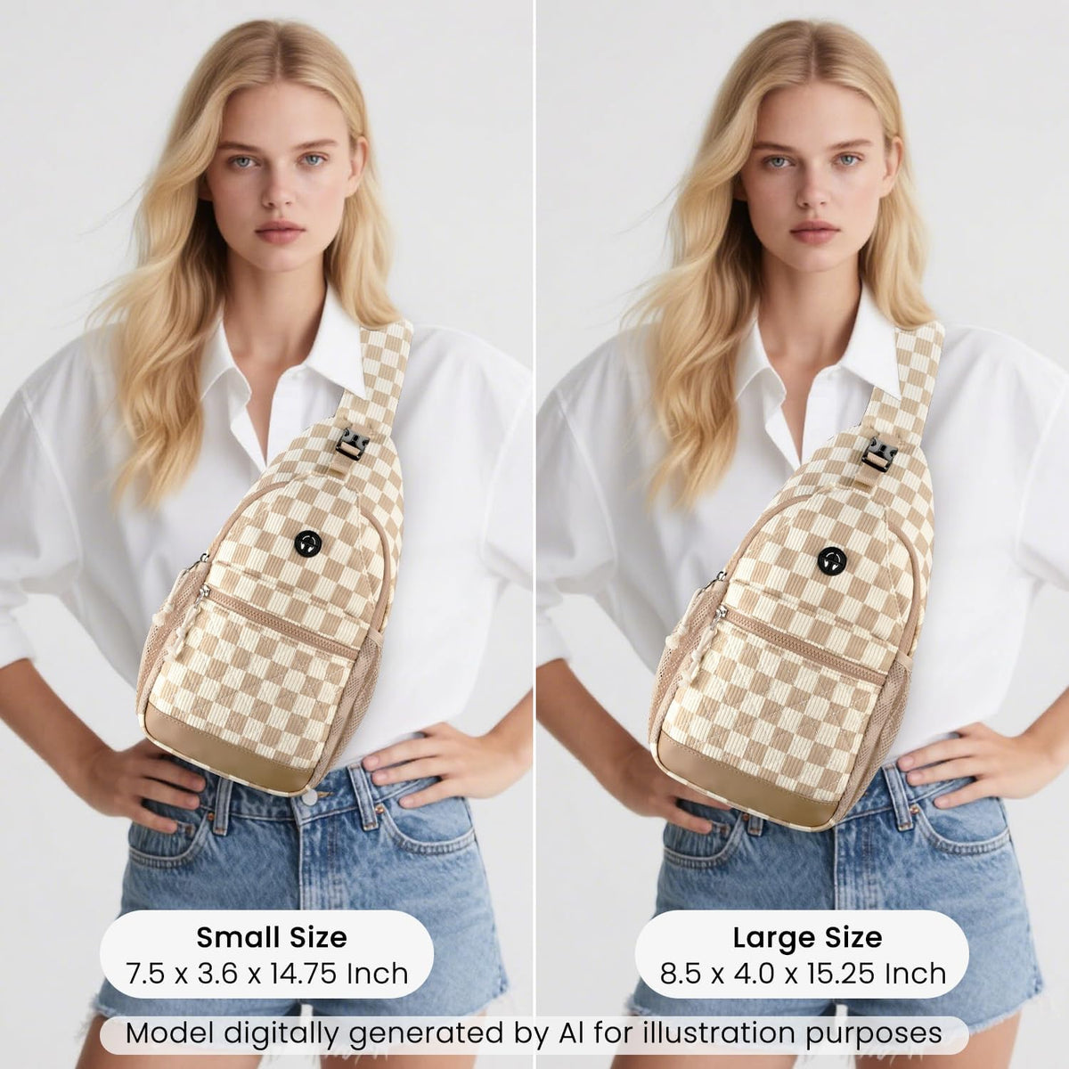 Small Crossbody Purses Bags for Women Men Travel, Chest Sling Bag Women Casual Cross Body Bag for Woman Sling Backpack