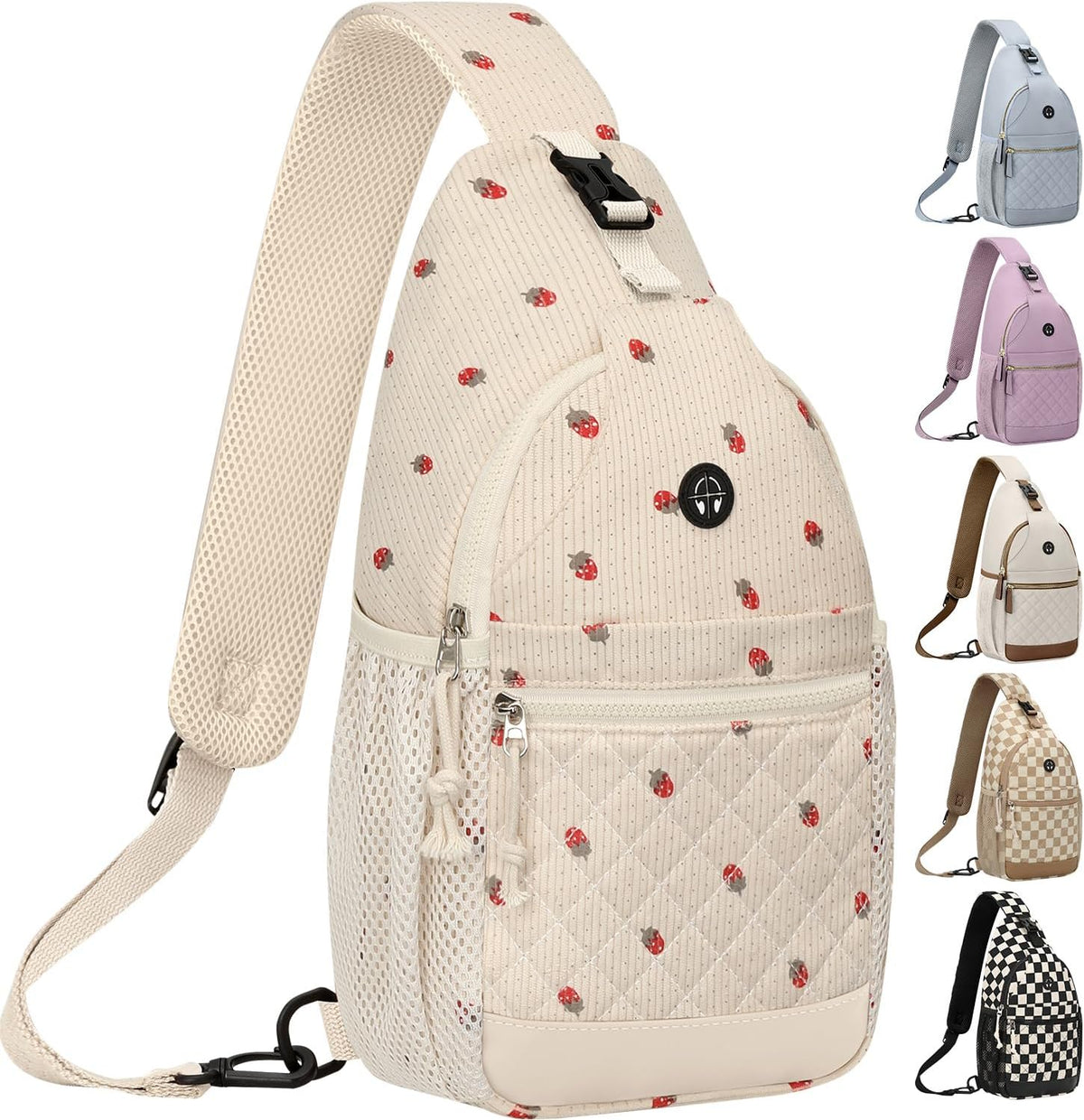 Small Crossbody Purses Bags for Women Men Travel, Chest Sling Bag Women Casual Cross Body Bag for Woman Sling Backpack