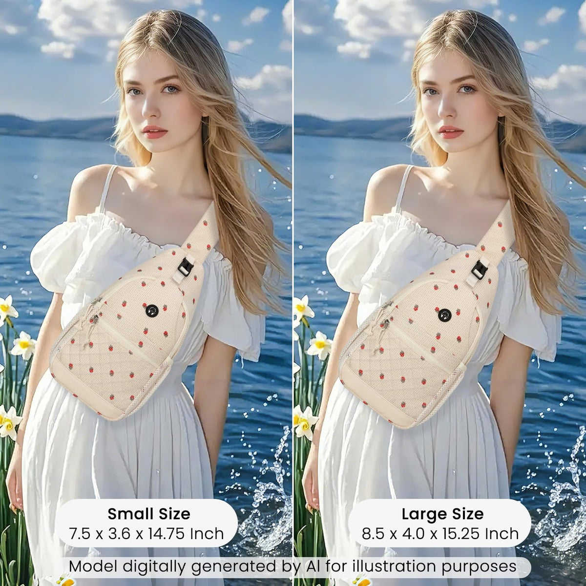 Small Crossbody Purses Bags for Women Men Travel, Chest Sling Bag Women Casual Cross Body Bag for Woman Sling Backpack