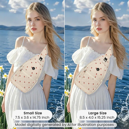 Small Crossbody Purses Bags for Women Men Travel, Chest Sling Bag Women Casual Cross Body Bag for Woman Sling Backpack