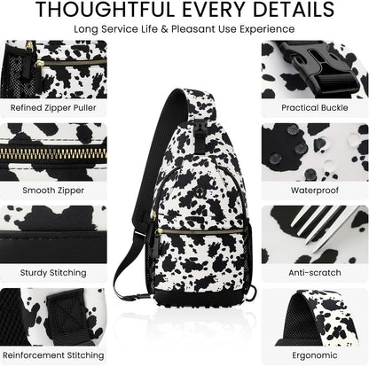 Small Crossbody Purses Bags for Women Men Travel, Chest Sling Bag Women Casual Cross Body Bag for Woman Sling Backpack