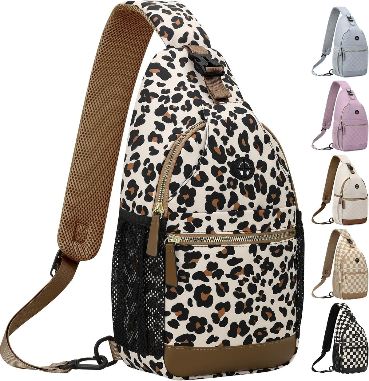 Small Crossbody Purses Bags for Women Men Travel, Chest Sling Bag Women Casual Cross Body Bag for Woman Sling Backpack