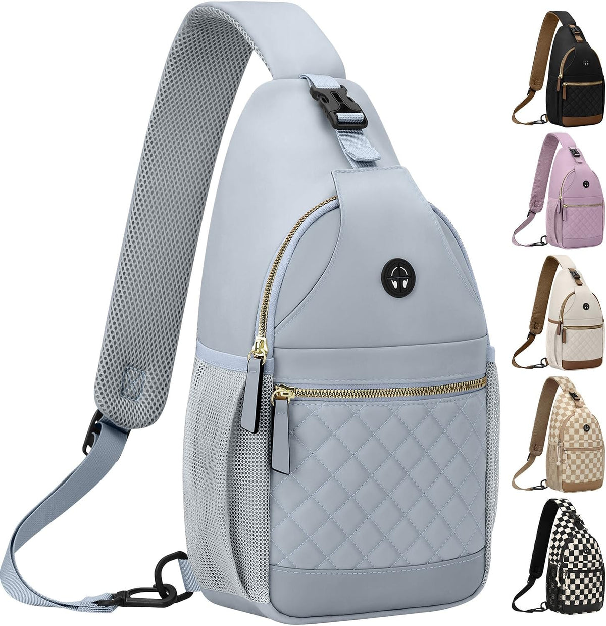 Small Crossbody Purses Bags for Women Men Travel, Chest Sling Bag Women Casual Cross Body Bag for Woman Sling Backpack