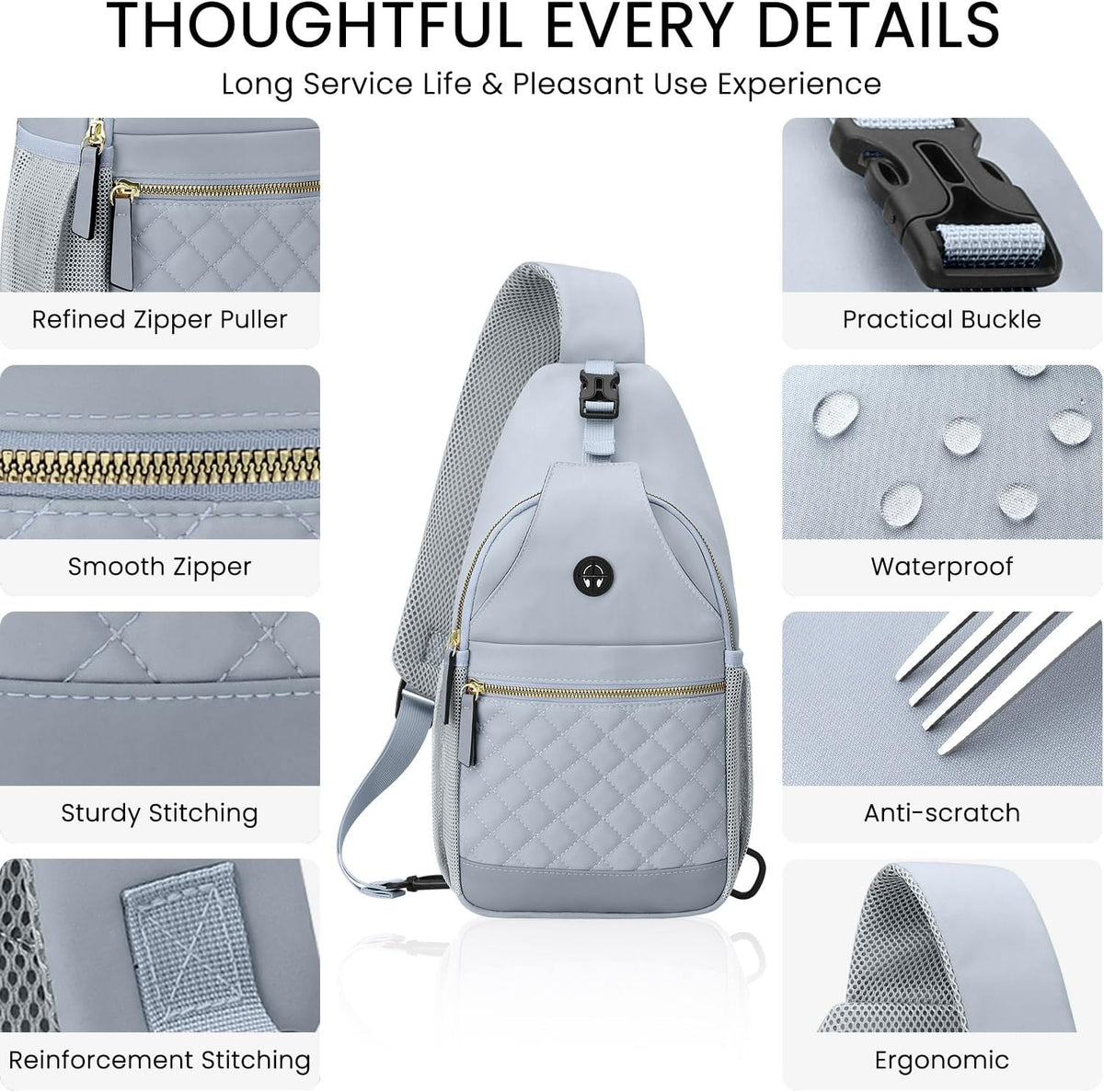 Small Crossbody Purses Bags for Women Men Travel, Chest Sling Bag Women Casual Cross Body Bag for Woman Sling Backpack