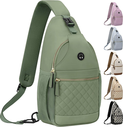 Small Crossbody Purses Bags for Women Men Travel, Chest Sling Bag Women Casual Cross Body Bag for Woman Sling Backpack