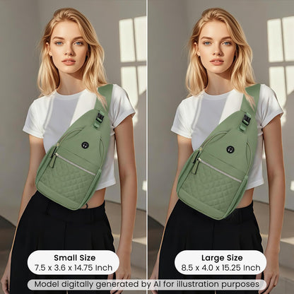 Small Crossbody Purses Bags for Women Men Travel, Chest Sling Bag Women Casual Cross Body Bag for Woman Sling Backpack