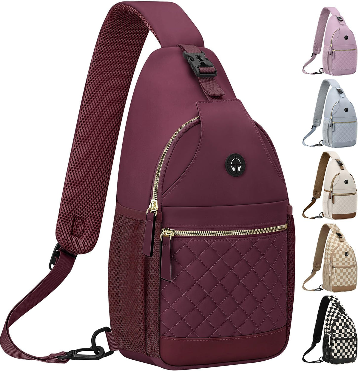 Small Crossbody Purses Bags for Women Men Travel, Chest Sling Bag Women Casual Cross Body Bag for Woman Sling Backpack