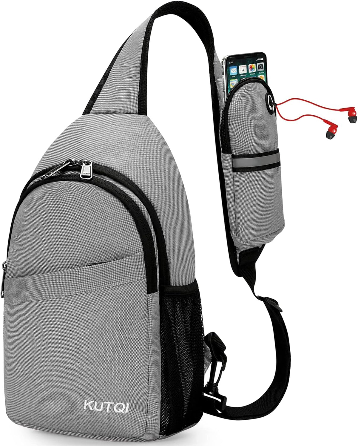 Crossbody Sling Bag for Women Men Multipurpose Sling Backpack Travel Essentials Hiking Shoulder Bag Daypack