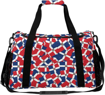 Women Lightweight Travel Duffel Bag Foldable Weekender Overnight Carry On Tote Bag for Gym Yoga