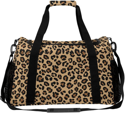 Women Lightweight Travel Duffel Bag Foldable Weekender Overnight Carry On Tote Bag for Gym Yoga