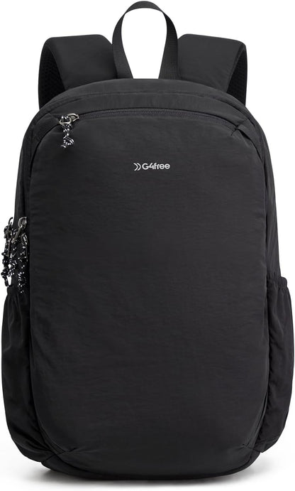 15L Hiking Backpack Lightweight Small Travel Backpack Casual Daypack for Women Men Outdoor Campus, Gray