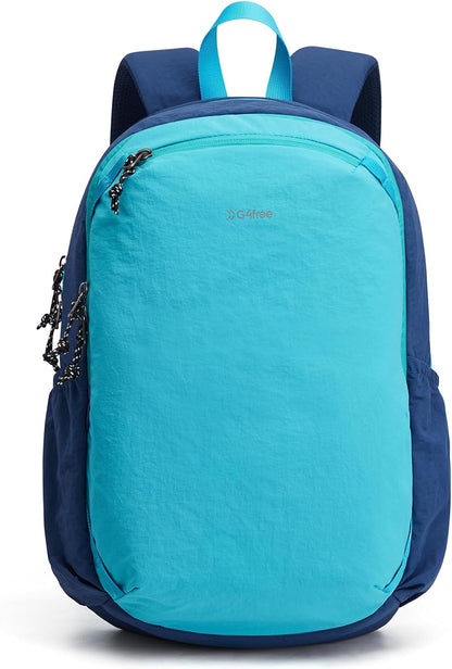 15L Hiking Backpack Lightweight Small Travel Backpack Casual Daypack for Women Men Outdoor Campus, Gray