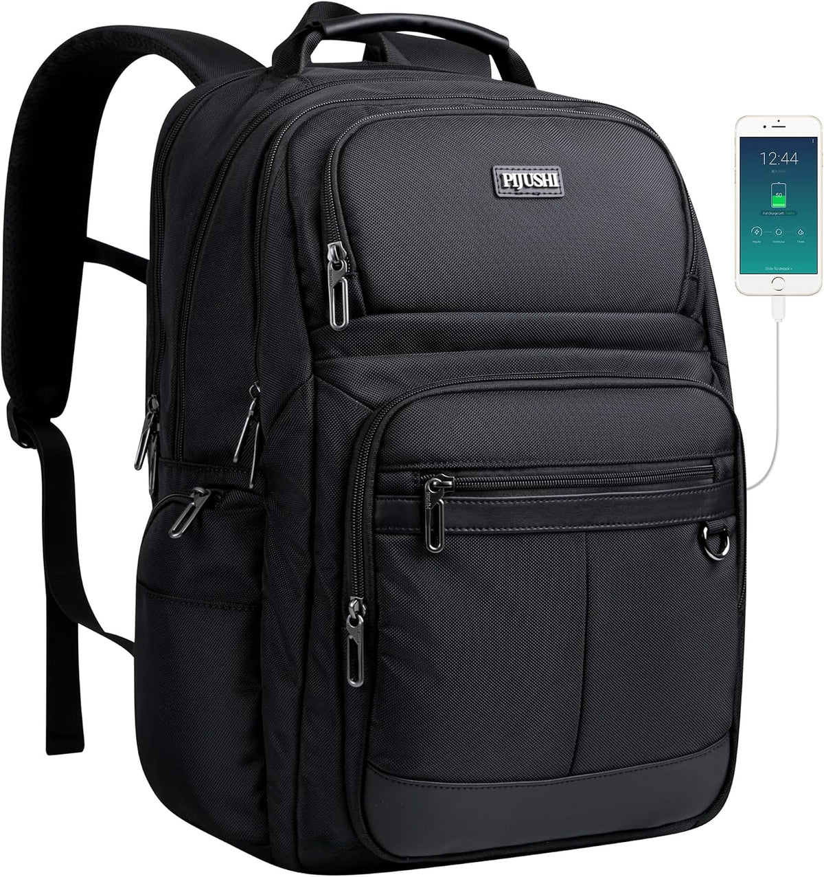 Anti-Theft Travel Backpack for Women TSA Friendly Flight Approved | Laptop Backpack With Hidden Tracker Pocket,180° Flat Open, USB Port, Fits 16" Laptop for Businiess, Daily