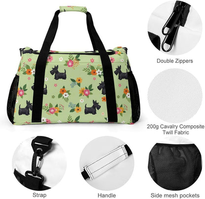 Travel and Gym Bag Duffel Easy Access Design Sports Weekender Overnight Carry On