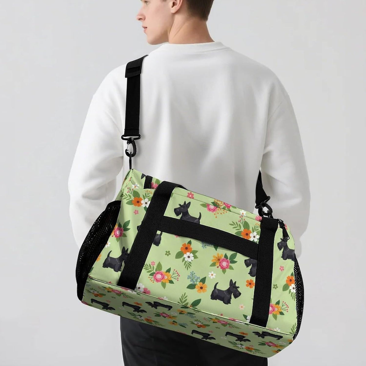 Travel and Gym Bag Duffel Easy Access Design Sports Weekender Overnight Carry On
