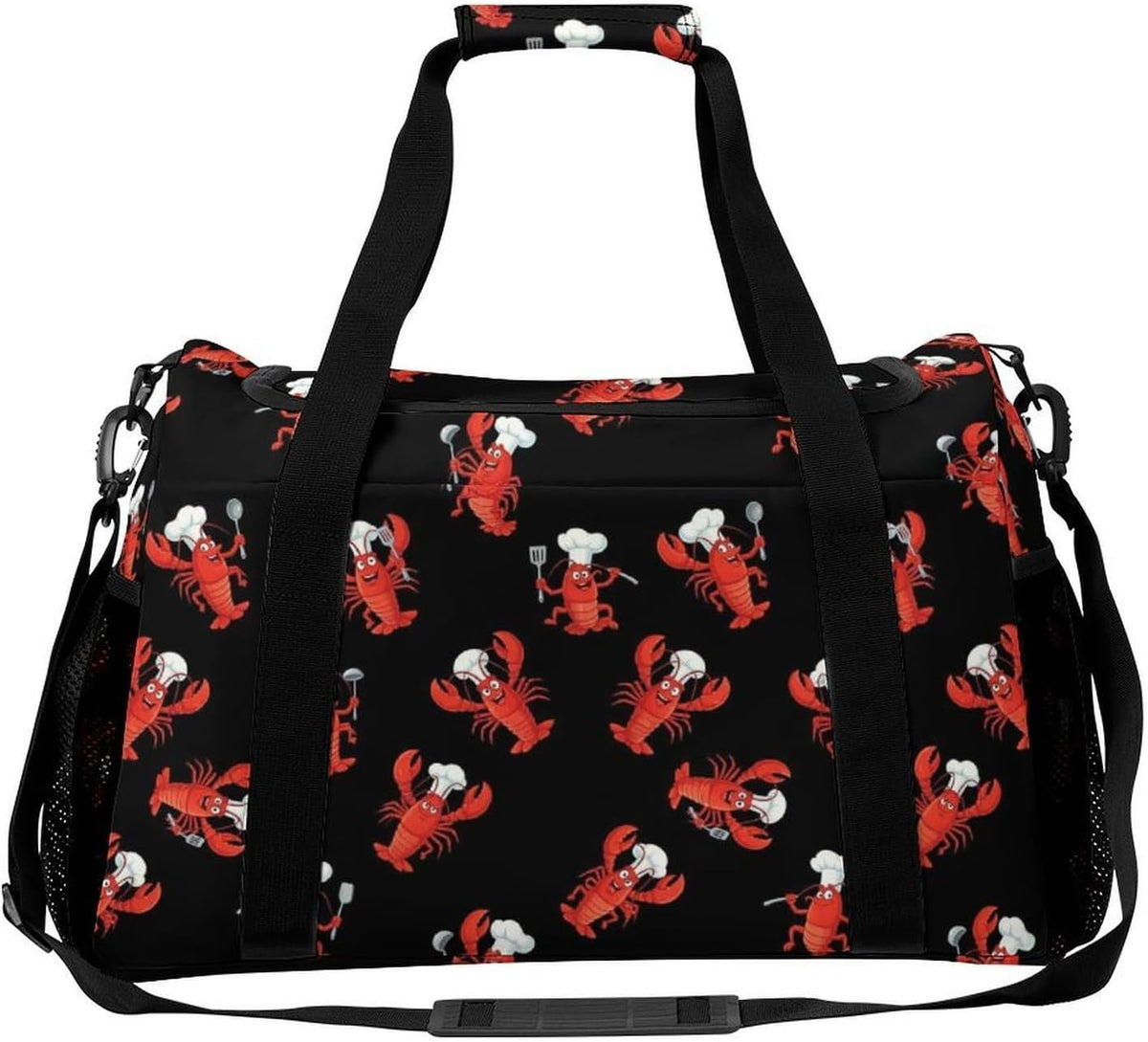 Travel and Gym Bag Duffel Easy Access Design Sports Weekender Overnight Carry On