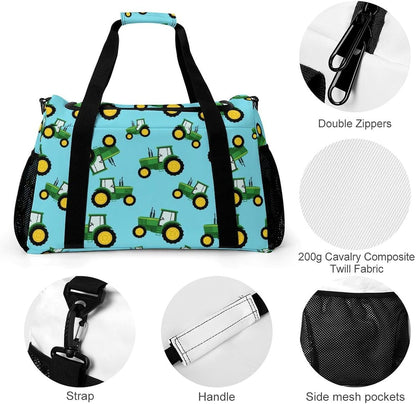Travel and Gym Bag Duffel Easy Access Design Sports Weekender Overnight Carry On
