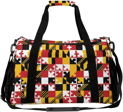 Travel and Gym Bag Duffel Easy Access Design Sports Weekender Overnight Carry On