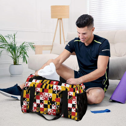 Travel and Gym Bag Duffel Easy Access Design Sports Weekender Overnight Carry On