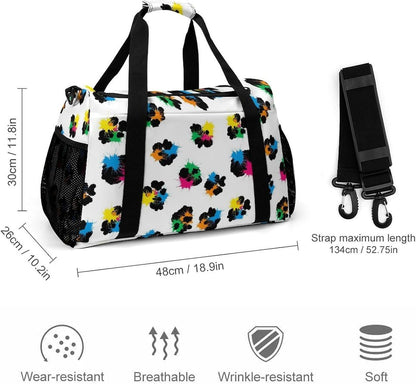 Travel and Gym Bag Duffel Easy Access Design Sports Weekender Overnight Carry On