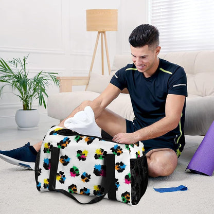 Travel and Gym Bag Duffel Easy Access Design Sports Weekender Overnight Carry On