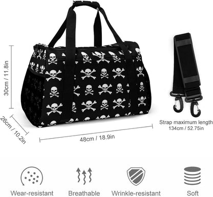 Travel and Gym Bag Duffel Easy Access Design Sports Weekender Overnight Carry On