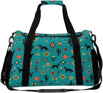 Travel and Gym Bag Duffel Easy Access Design Sports Weekender Overnight Carry On